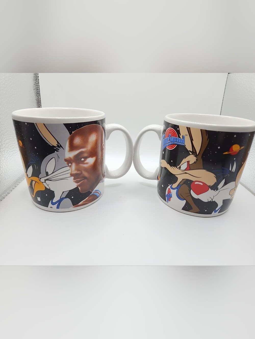 Space Looney Tunes Daffy & Baby Mug - 1996 Warner bros. - Picture 2 of 11